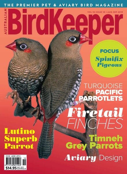 Australian Birdkeeper – August-September 2019 Cover