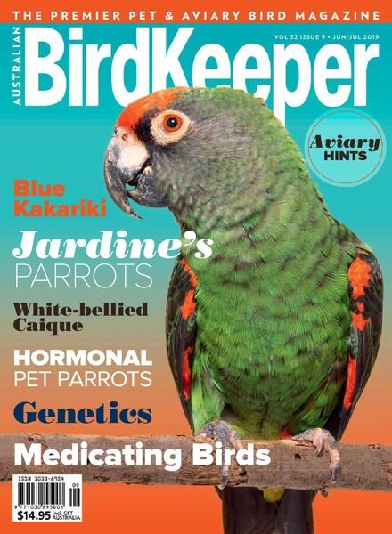 Australian Birdkeeper – June-July 2019 Cover