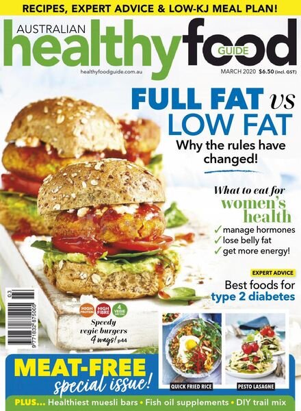 Australian Healthy Food Guide – March 2020 Cover