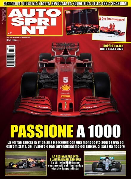 Auto Sprint – 18 Febbraio 2020 Cover