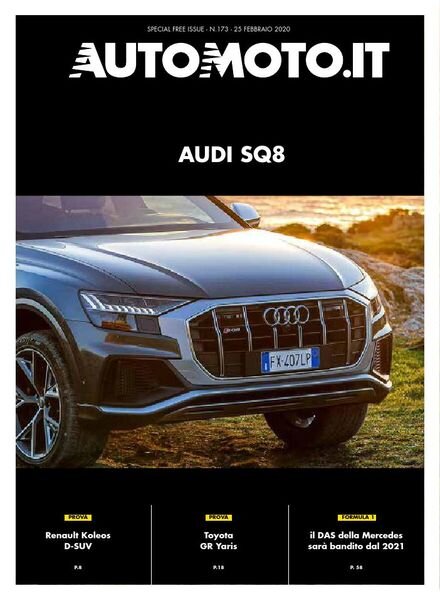 Automoto.it Magazine – 25 Febbraio 2020 Cover