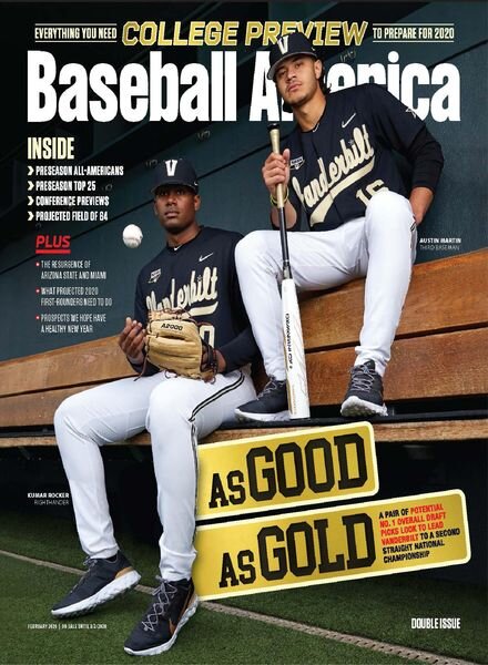 Baseball America – February 2020 Cover