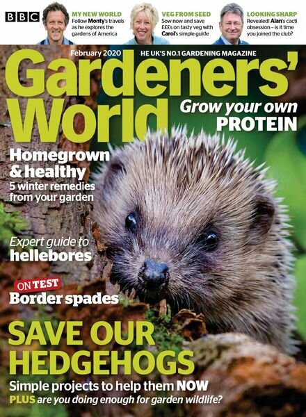 BBC Gardeners’ World – February 2020 Cover