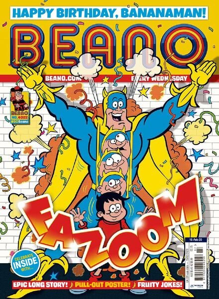 Beano – 15 February 2020 Cover