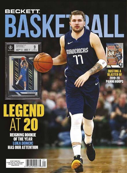Beckett Basketball – January 2020 Cover