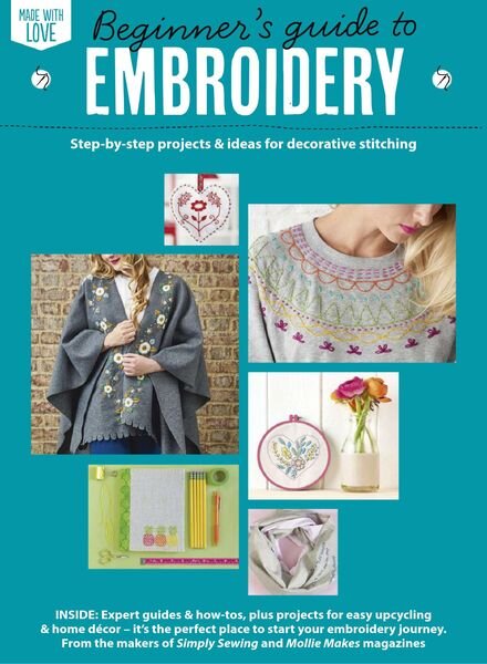 Beginner’s Guide To Embroidery – February 2020 Cover