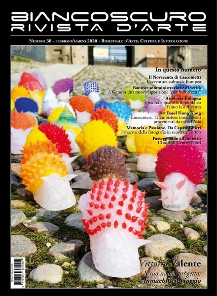 Biancoscuro Rivista d’Arte – Febbraio-Marzo 2020 Cover