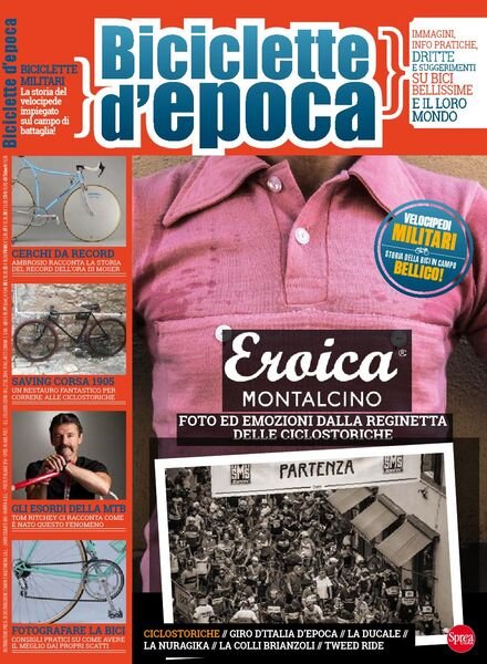 Biciclette d’Epoca – Luglio-Agosto 2018 Cover