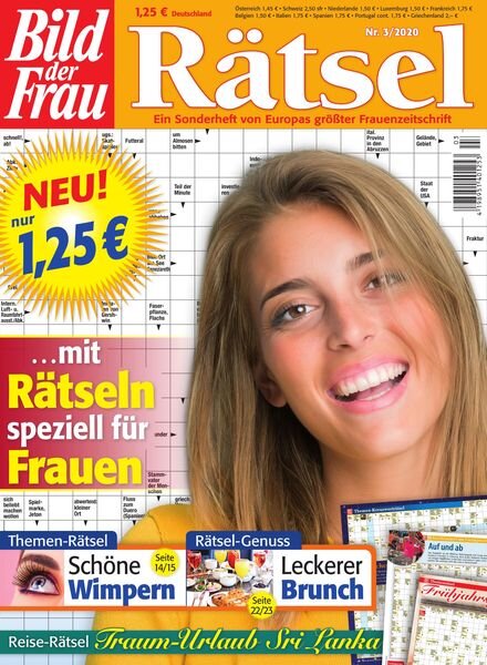 Bild der Frau Ratsel – Marz 2020 Cover