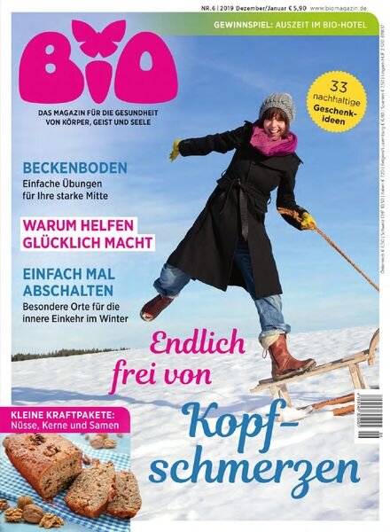 Bio – Dezember 2019 – Januar 2020 Cover