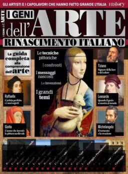 Biografie di Conoscere la Storia – I Geni dell’Arte – Marzo-Aprile 2017