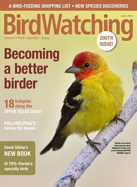BirdWatching USA – March-April 2020 Cover