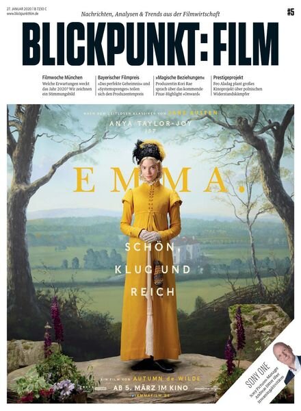 Blickpunkt Film – 27 Januar 2020 Cover