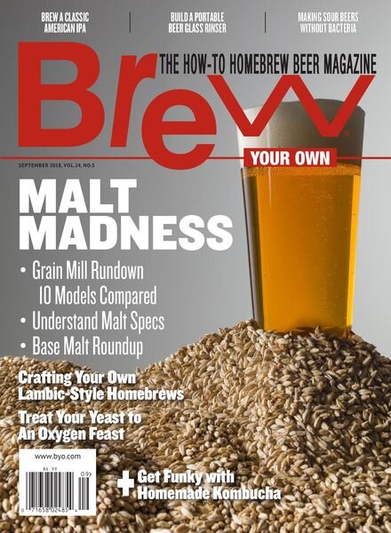 Brew Your Own – September 2018 Cover