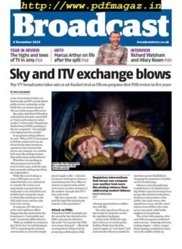 Broadcast Magazine – 06 December 2019