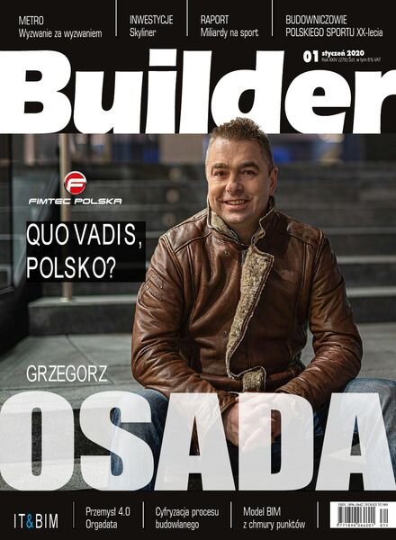 Builder Poland – Styczen 2020 Cover