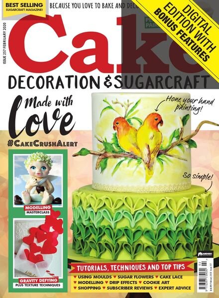 Cake Decoration & Sugarcraft – Issue 257 – February 2020 Cover