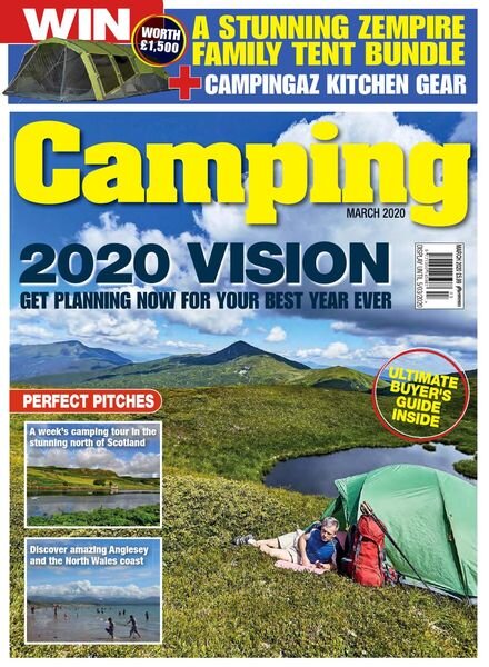 Camping – March 2020 Cover