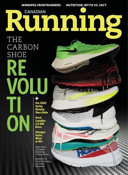 Canadian Running – March-April 2020 Cover