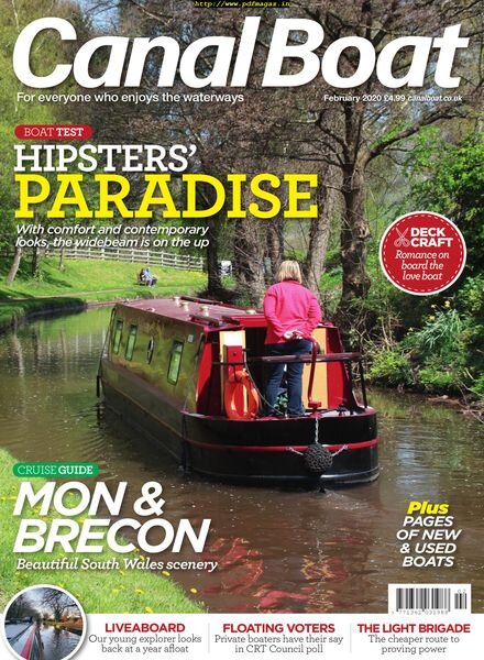 Canal Boat – February 2020 Cover