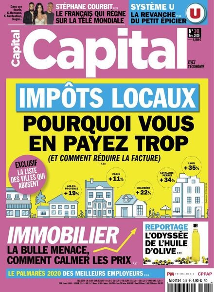 Capital France – Fevrier 2020 Cover