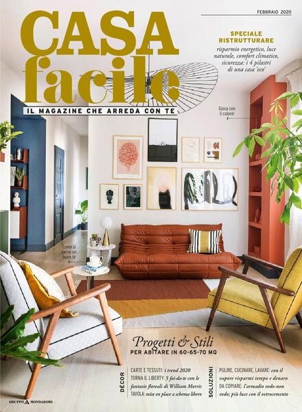 CasaFacile – febbraio 2020 Cover