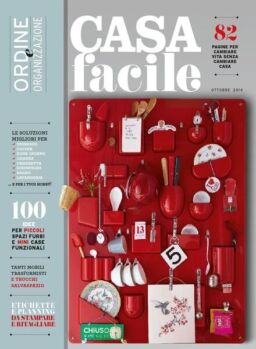 CasaFacile – Ordine & Organizzazione – Ottobre 2014