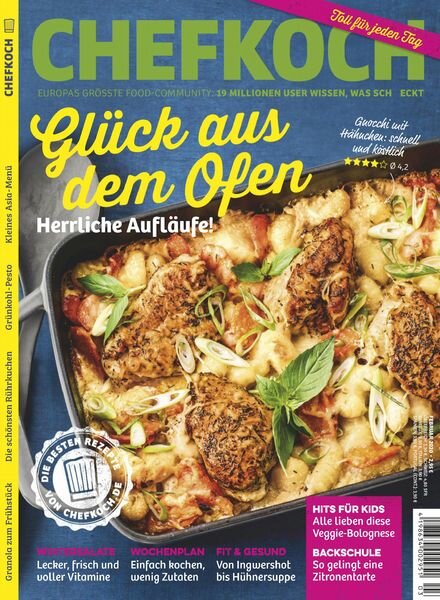 Chefkoch – Februar 2020 Cover