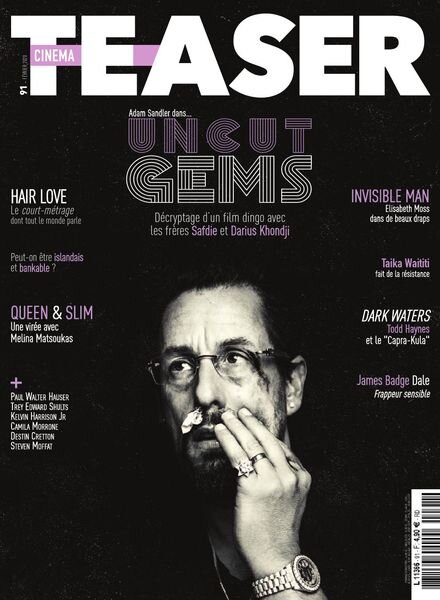 Cinema Teaser – janvier 2020 Cover