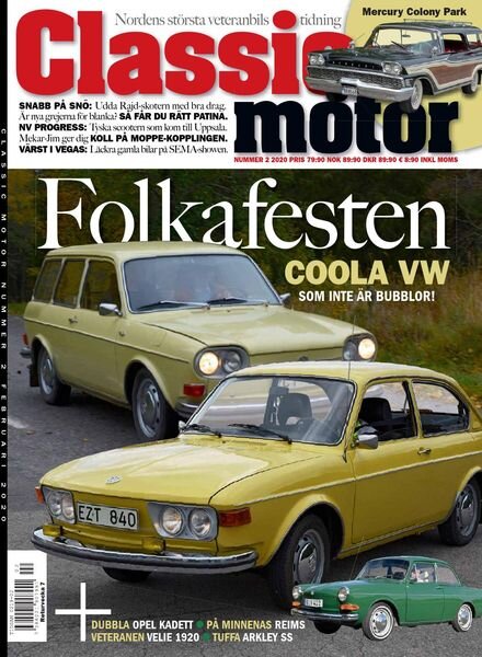 Classic Motor – februari 2020 Cover