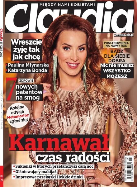 Claudia Poland – Styczen 2020 Cover