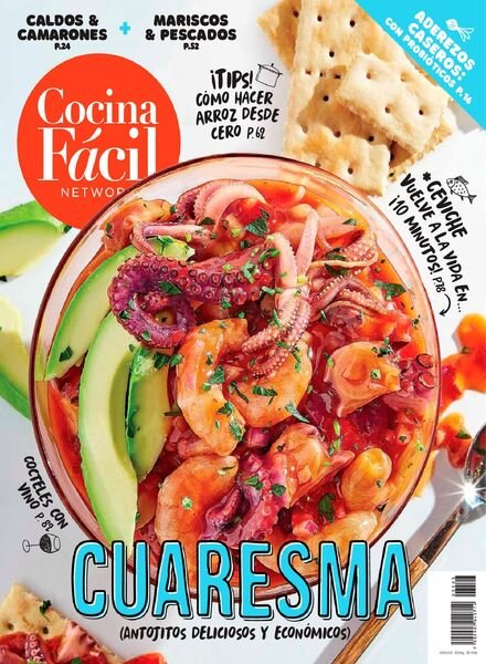 Cocina Facil – marzo 2020 Cover