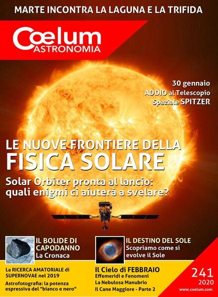 Coelum Astronomia – Numero 241 2020 Cover
