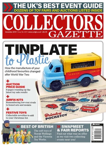 Collectors Gazette – Issue 429 – December 2019 Cover