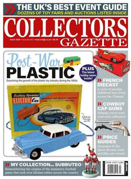 Collectors Gazette – Issue 432 – March 2020 Cover