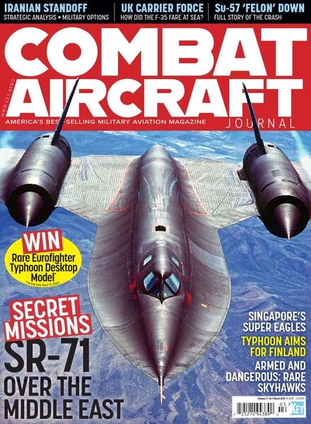Combat Aircraft – March 2020 Cover