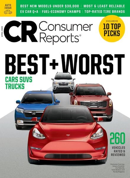 Consumer Reports – April 2020 Cover