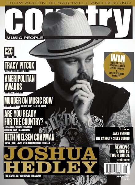 Country Music People – April 2018 Cover