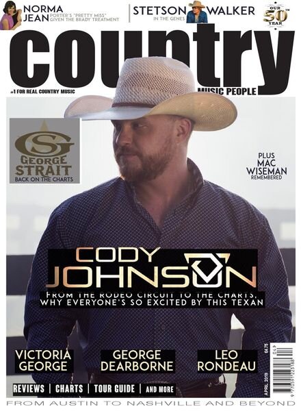 Country Music People – April 2019 Cover