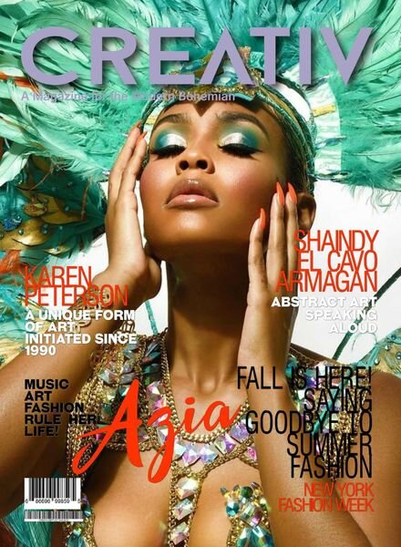 Creativ Modern Bohemian Magazine – September-October 2019 Cover