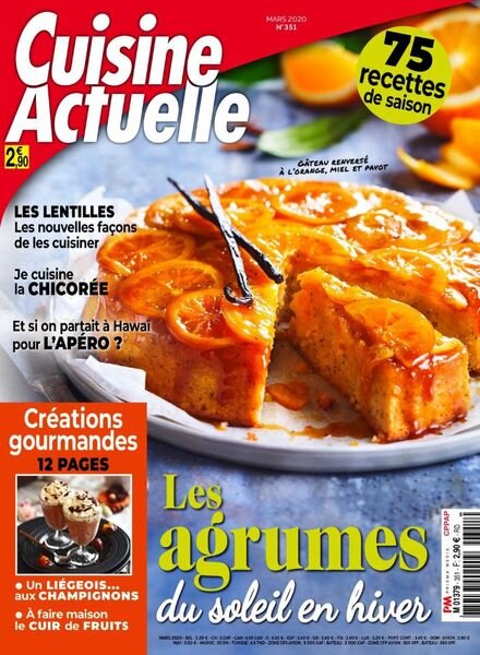 Cuisine Actuelle – Mars 2020 Cover