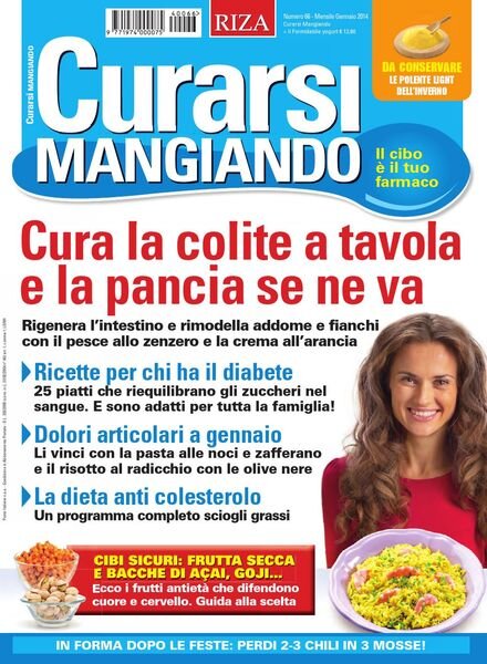 Curarsi Mangiando – Gennaio 2014 Cover