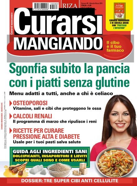 Curarsi Mangiando – Marzo 2015 Cover