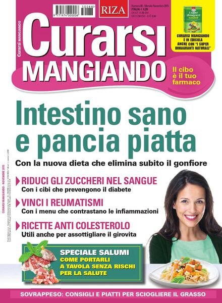 Curarsi Mangiando – Novembre 2015 Cover
