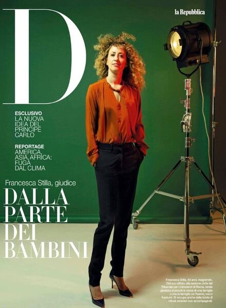 D la Repubblica – 1 Febbraio 2020 Cover