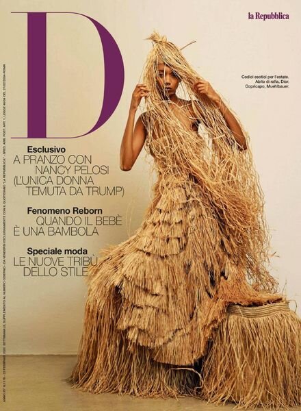 D la Repubblica – 22 Febbraio 2020 Cover
