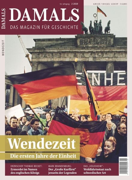 Damals – Februar 2020 Cover