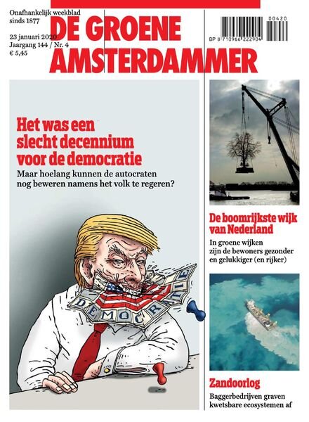 De Groene Amsterdammer – 24 januari 2020 Cover