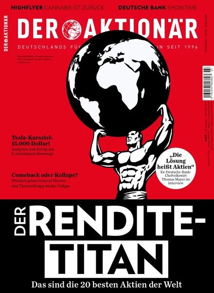 Der Aktionar – 06 Februar 2020 Cover