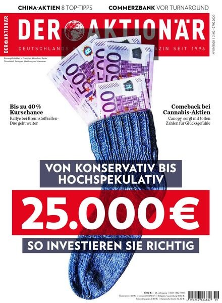 Der Aktionar – 20 Februar 2020 Cover